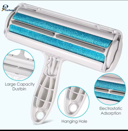 FurAway™ – Racleur magique anti-poils pour animaux